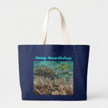 Deep Sea Diving Tote Bag