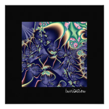 Deep Sea III · Fractal Art · Blue Announcements
