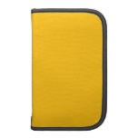 Deep Yellow Background Folio Planner