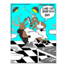 Deer Dentistry Buck Teeth Funny Cards Tees Gifts Post Cards