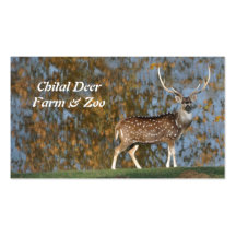 Deer farmers business card