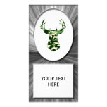 Deer Hunting Camo Buck Custom Photo Card