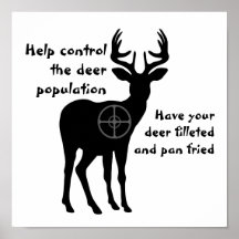 Deer Hunting Poster