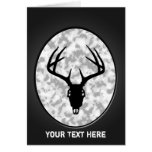 Deer Hunting Skull w/ Antlers Cards