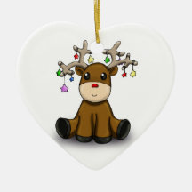 Deers Christmas Ornament