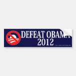 Defeat Obama 2012 Bumper Sticker