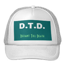 Defiant Till Death Cap Hats