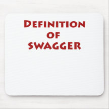 Definition of Swagger Mousemat