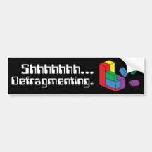 Defragmenting Bumper Stickers