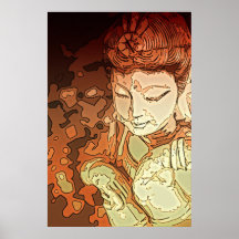 Deity Graffiti Poster