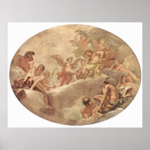 Dekoration des Palazzo Marucelli-Fenzi Poster