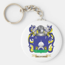 Delaforce Coat of Arms Key Chain