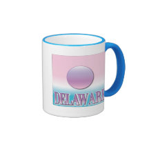 Delaware Airbrush Sunset Mug