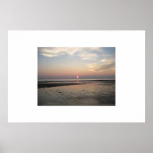 Delaware Bay Sunset Poster