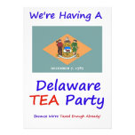 DELAWARE T.E.A. PARTY INVITATIONS