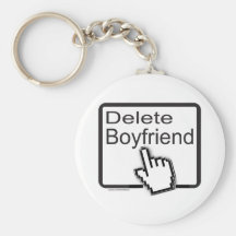 DELETE BOYFRIEND T-SHIRTS AND GIFTS KEY CHAIN