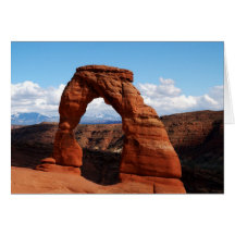 Delicate Arch Greeting Card