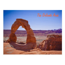 Delicate Arch Postcard