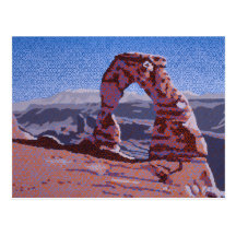 Delicate Arch postcard