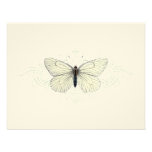 Delicate Butterfly Notecard Invite