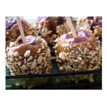 Delicious Caramel Apple Postcards
