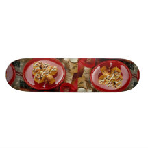 Delicious Holiday glazed pastry Skate Deck