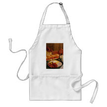 Delicious Submarine sandwich with meats and cheese Apron