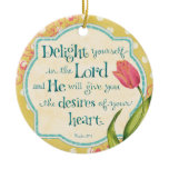 Delight in the Lord - Personalised Ornament