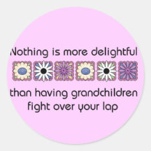 Delightful Grandchildren Stickers