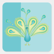 Delightfully Featherd Stickers