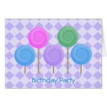Delightfully Sweet Collection - Customised Greeting Card