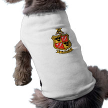 Delta Chi Coat of Arms Doggie Tshirt