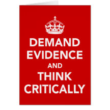 Demand Evidence and Think Critically Cards