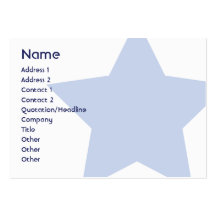 Democrat - Chubby Business Card