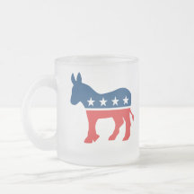 Democrat donkey mugs