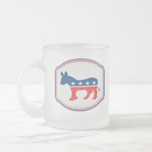 Democrat donkey mugs