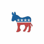 Democrat Logo (Embroidered) Embroidered Hoody