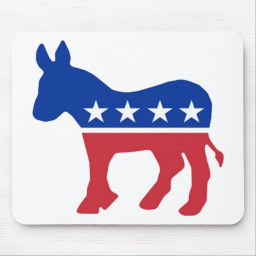 Democrat Mouse Pad