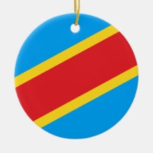 Democratic Republic of Congo Christmas Ornament
