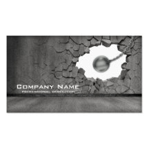 Demolition business card