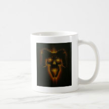 Demon Skull Coffee Mug