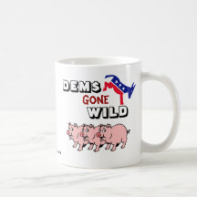 DEMS Gone WILD Coffee Mugs