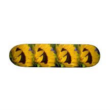 "Demure Sunflower" Skateboard