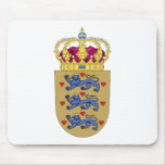 Denmark- Coat of Arms Mouse Pads