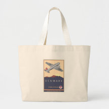 Denmark Tote Bags