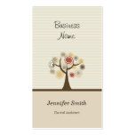 Dental Assistant - Stylish Natural Theme Business Cards