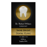 Dental businesscards with appointment card business card template