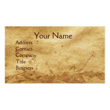DENTAL CLINIC ,DENTIST MONOGRAM ,Antique Parchment Business Cards