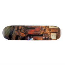 Dental Office With Drill Skate Board