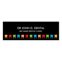 Dentist, dental business or profile card business card